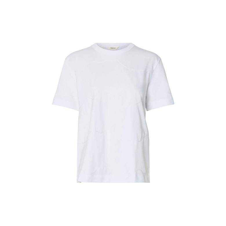 Selected Femme t-shirt wit 1