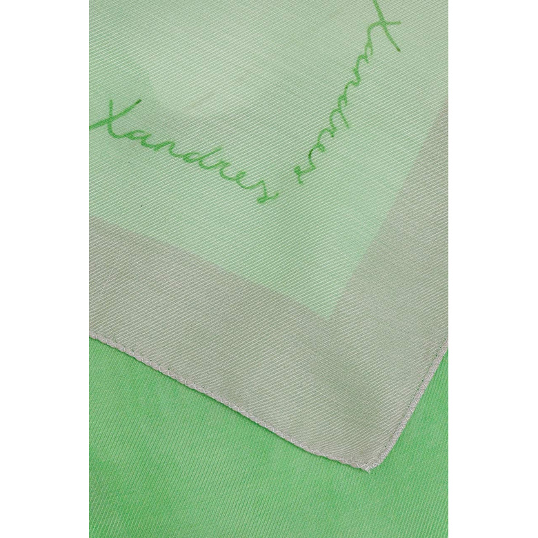 Xandres echarpe vert 2