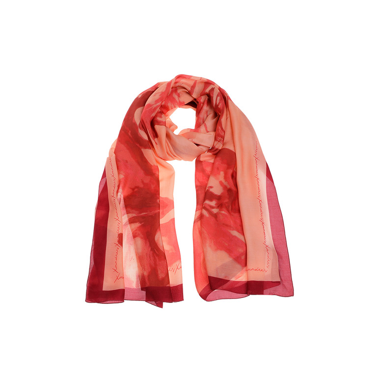 Xandres echarpe rouge 1