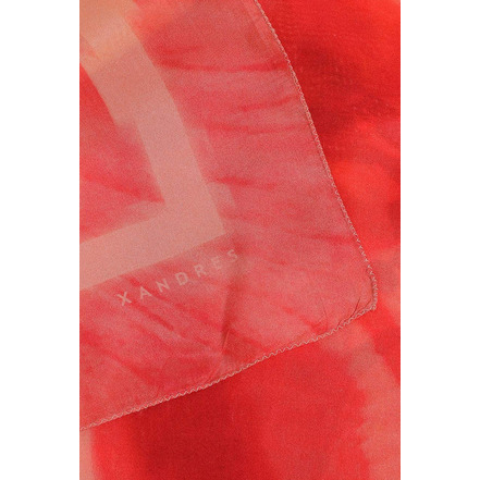 Xandres echarpe rouge