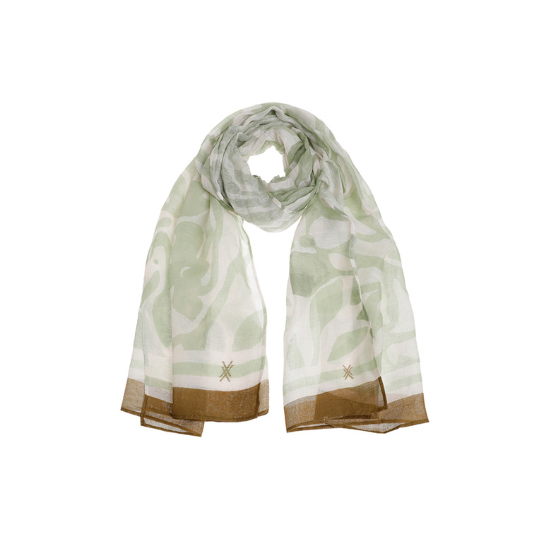 Xandres scarf green 1