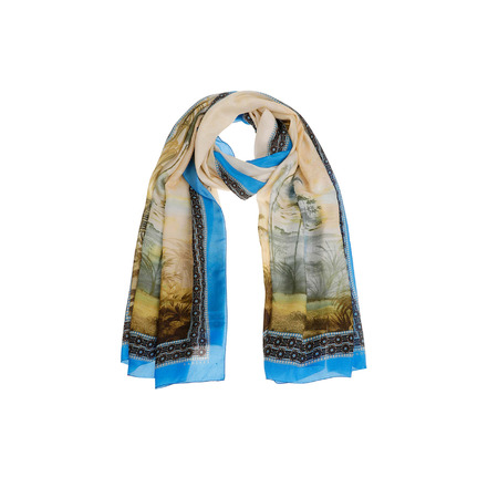 Xandres scarf blue
