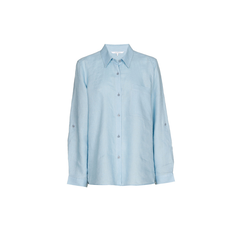 Xandres chemisier bleu 1
