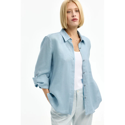 Xandres chemisier bleu