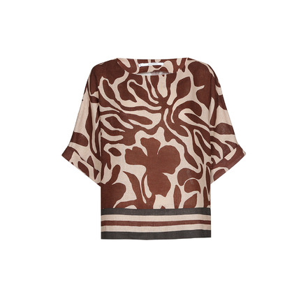 Xandres chemisier brun