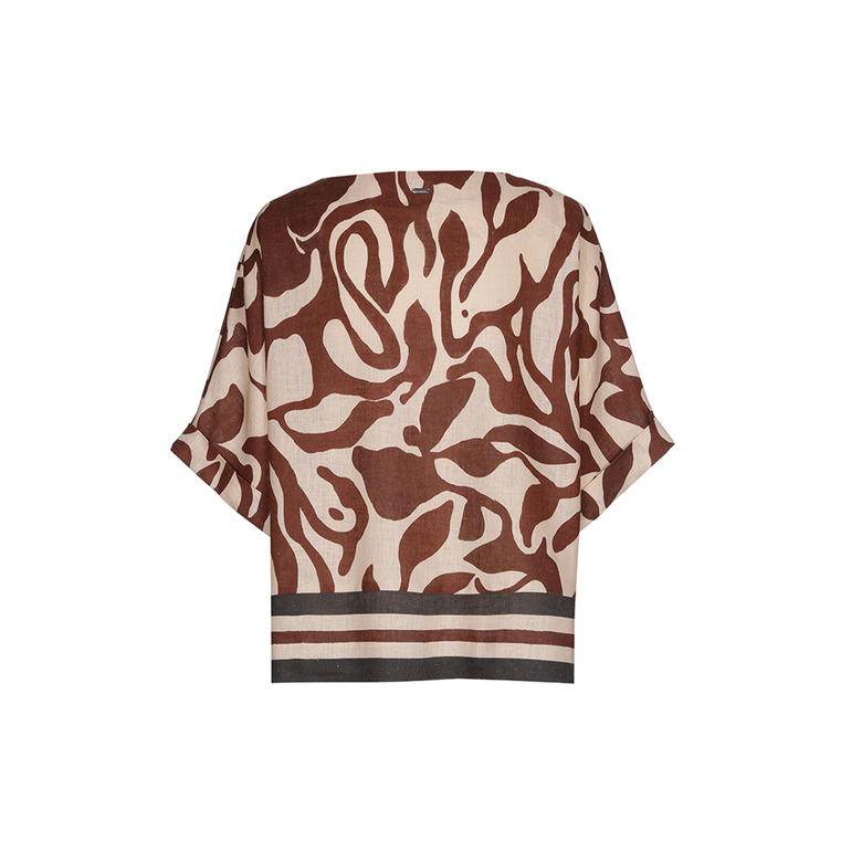 Xandres chemisier brun 2