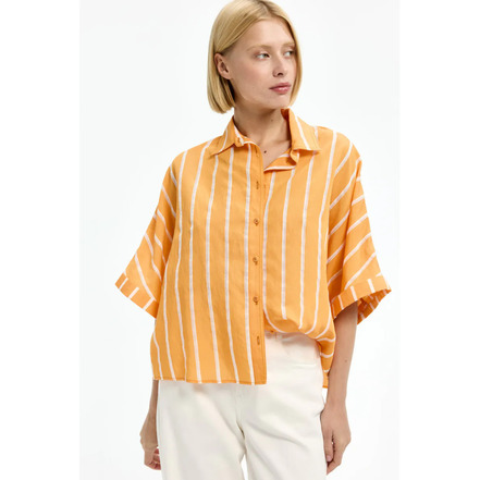 Xandres bluse orange