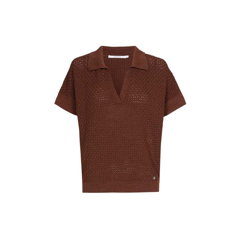Xandres sweater brown 1