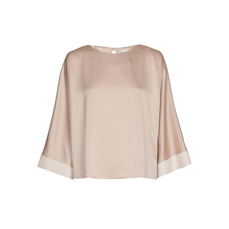 Xandres blouse lightbrown 1