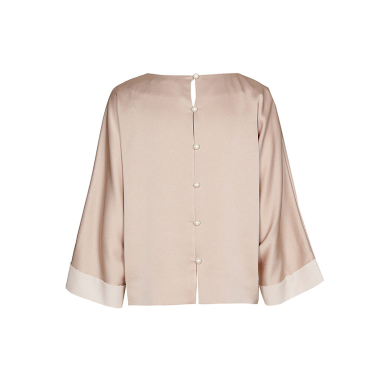 Xandres blouse lightbrown 2