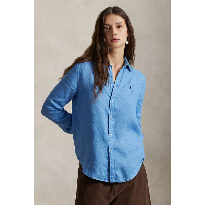 Ralph Lauren blouse blauw 2