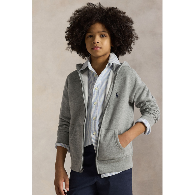 Ralph Lauren hoodie gris 2