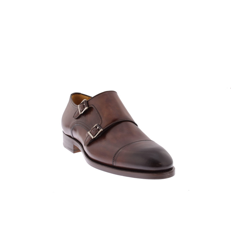 Magnanni chaussures à boucles cognac 2