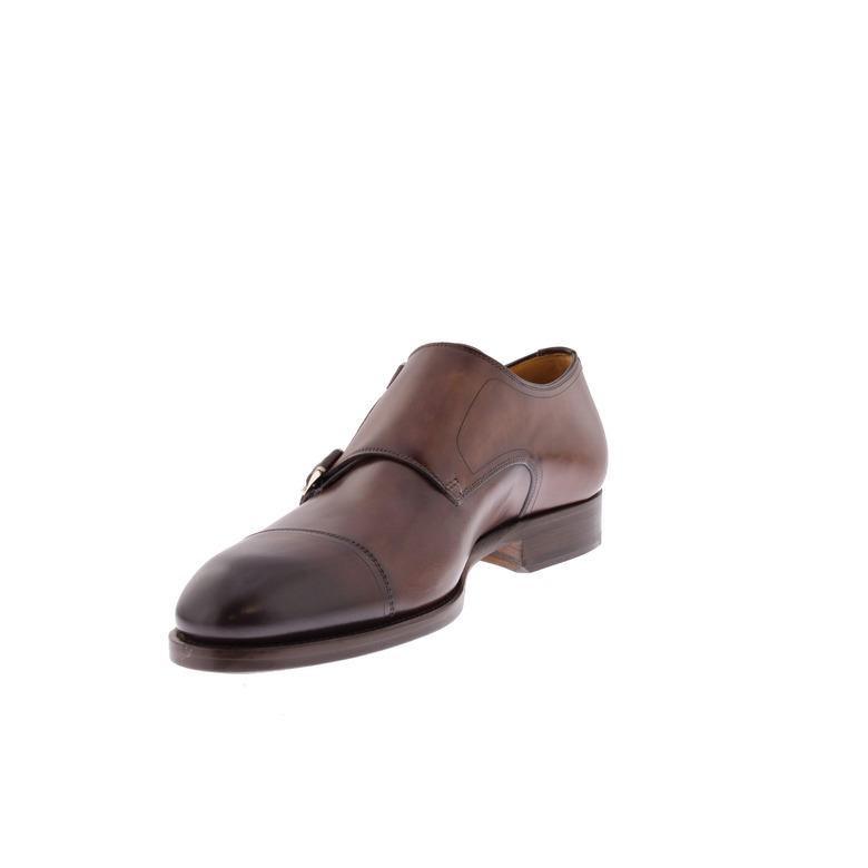 Magnanni chaussures à boucles cognac 3