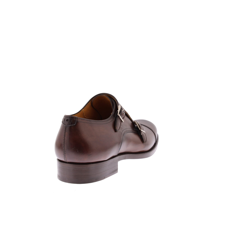 Magnanni chaussures à boucles cognac 4