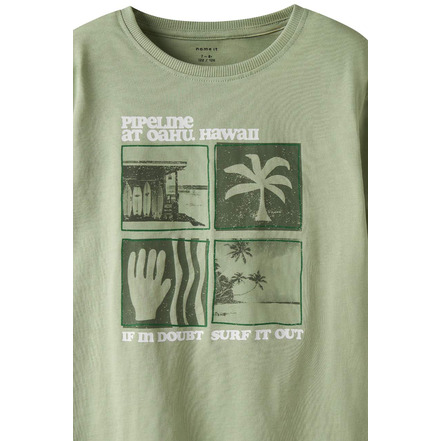 Name It Jongens t-shirt groen