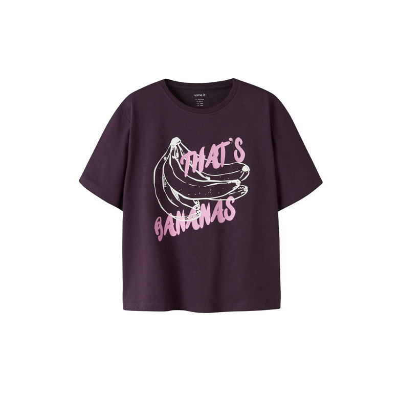 Name It Meisjes t-shirt bordeaux 1