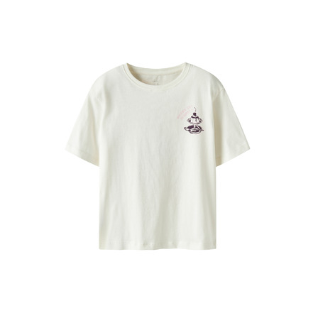 Name It Meisjes t-shirt ecru