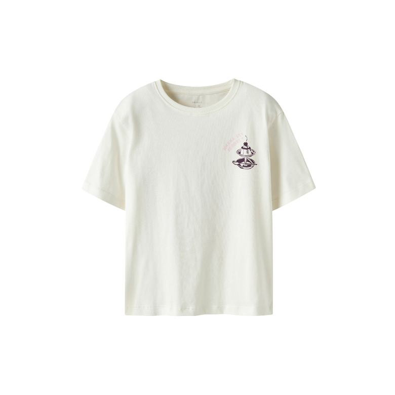 Name It Meisjes t-shirt ecru 1