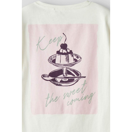 Name It Meisjes t-shirts ecru