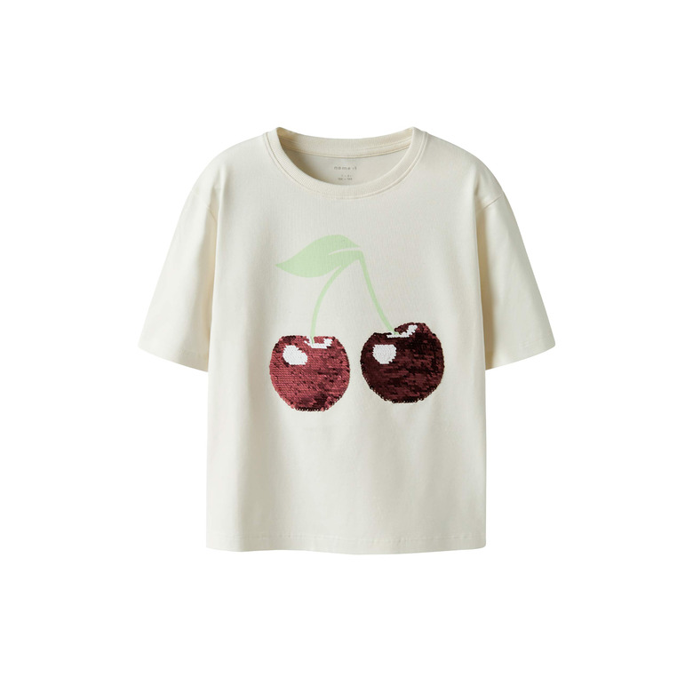 Name It Meisjes t-shirt ecru 1