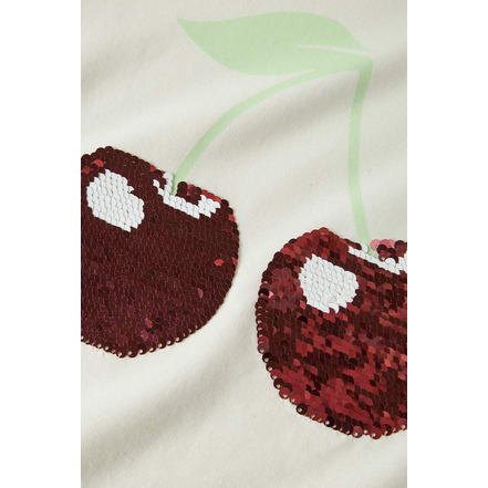 Name It Meisjes t-shirt ecru