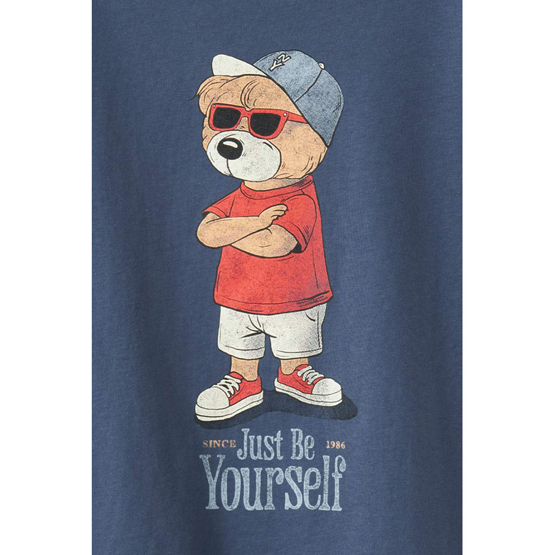 Name It Jongens t-shirt bleu 2