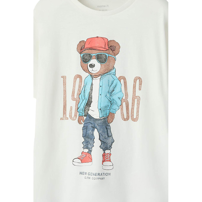 Name It Jongens t-shirt ecru 2