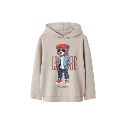 Name It Jongens hoodie gris