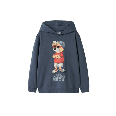 Name It Jongens hoodie bleu