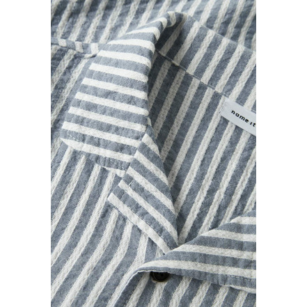 Name It Jongens bluse blau