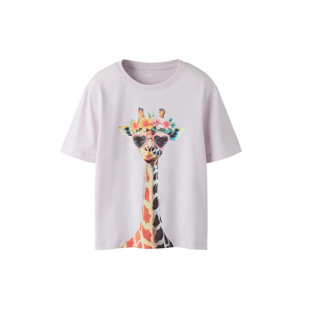 Name It Meisjes t-shirt lila