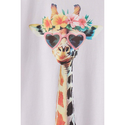 Name It Meisjes t-shirt lila