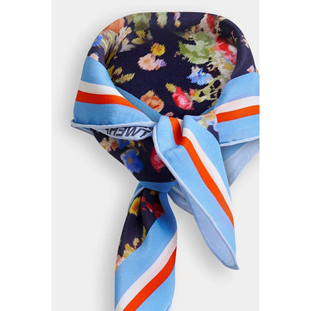 Essentiel echarpe bleu