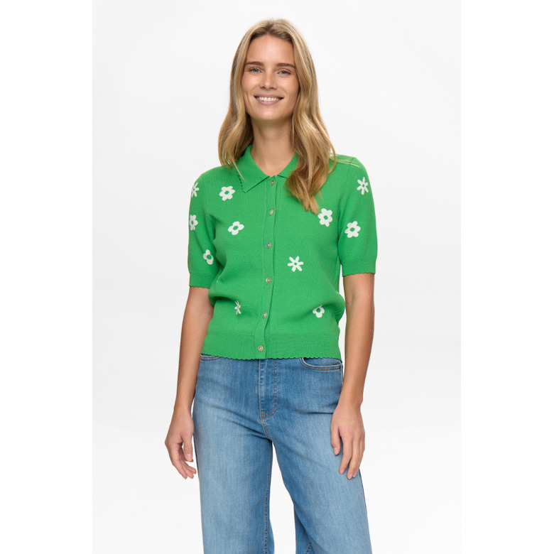 Numph strickjacke grÜn 2