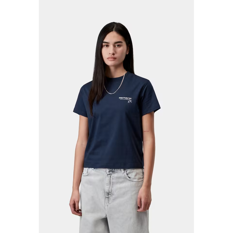 Carhartt Wip t-shirt bleu 2