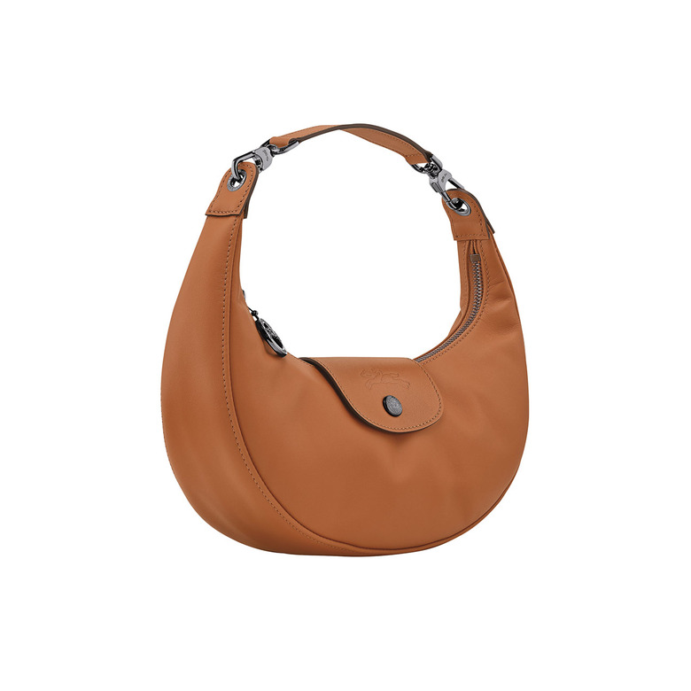 Longchamp schultertasche camel 2