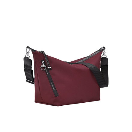 Longchamp sac bandoulière bordeaux