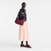 Longchamp sac bandoulière bordeaux 4