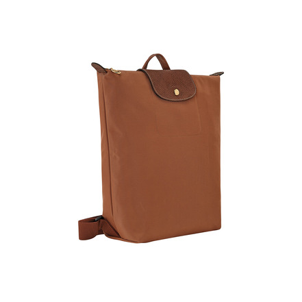 Longchamp rucksack cognac