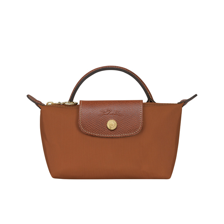 Longchamp sac à main cognac 1