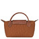 Longchamp sac à main cognac 4