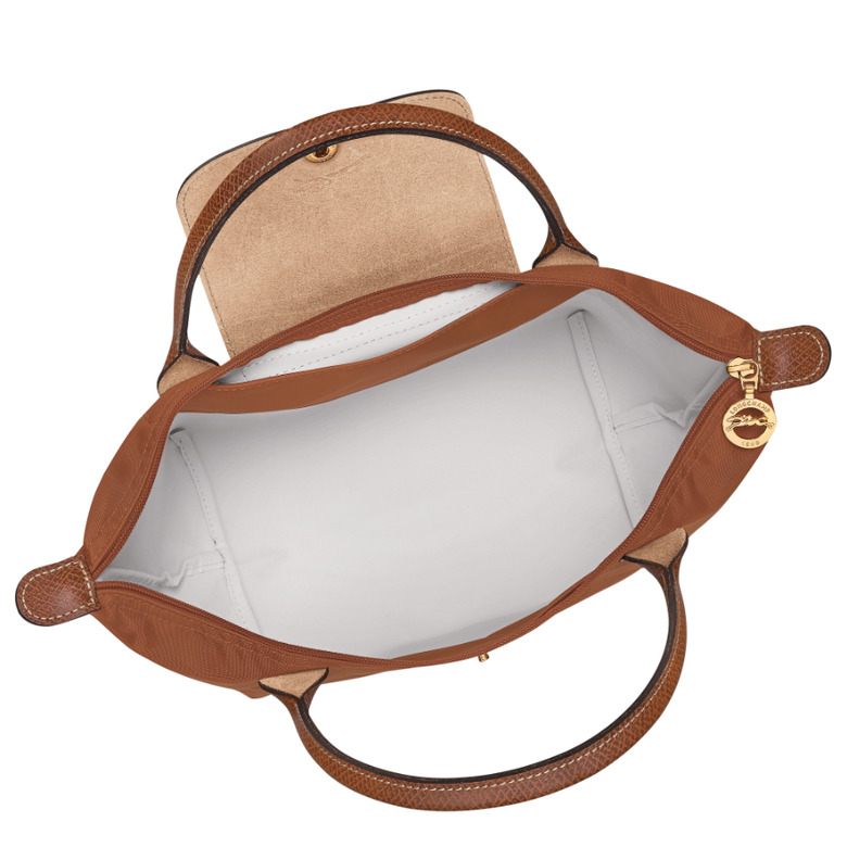 Longchamp sac à main cognac 3