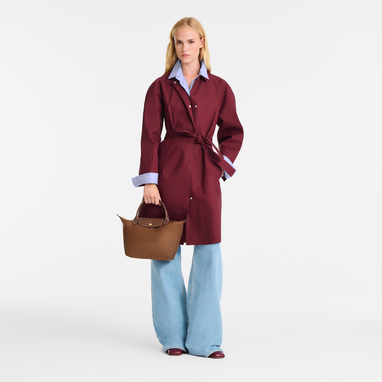 Longchamp sac à main cognac 5