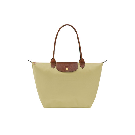 Longchamp sac porté épaule vert