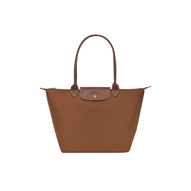 Longchamp sac porté épaule cognac 1