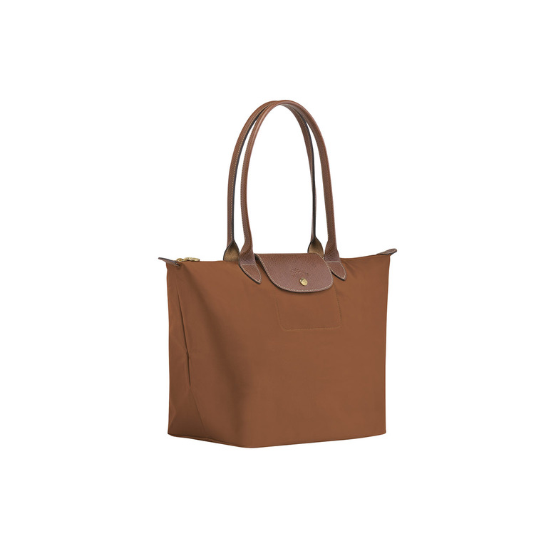 Longchamp sac porté épaule cognac 2