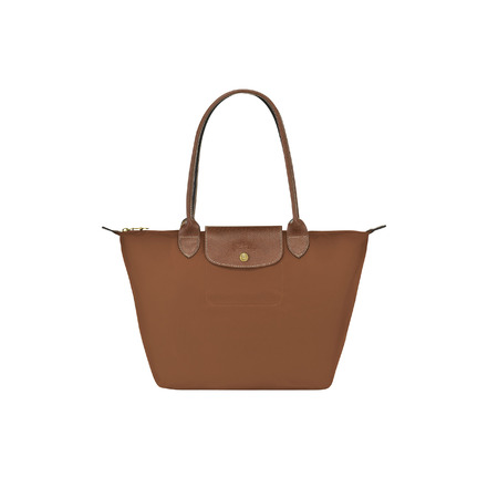 Longchamp schultertasche cognac
