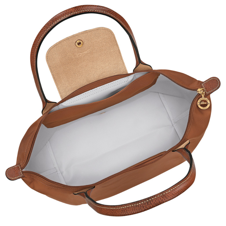 Longchamp schultertasche cognac 3