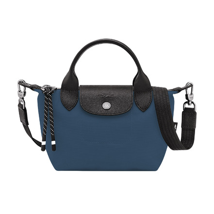 Longchamp sac à main bleu